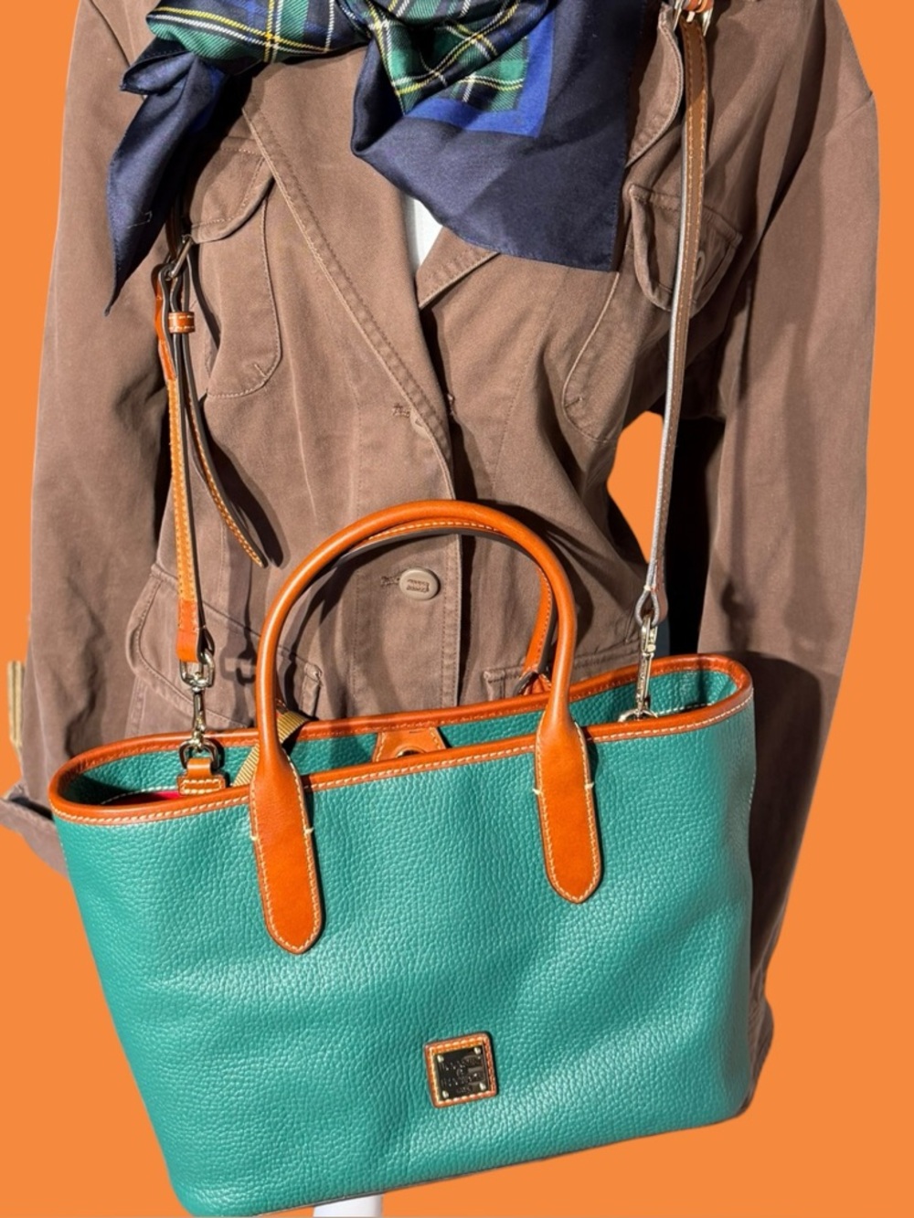 Dooney & Bourke Pebble Grain Brielle satchel LIKE NEW